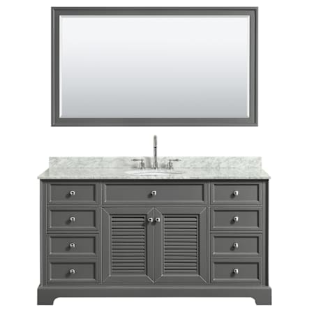 Wyndham Collection-WCS212160SCMUNOM58-Facing in Dark Gray