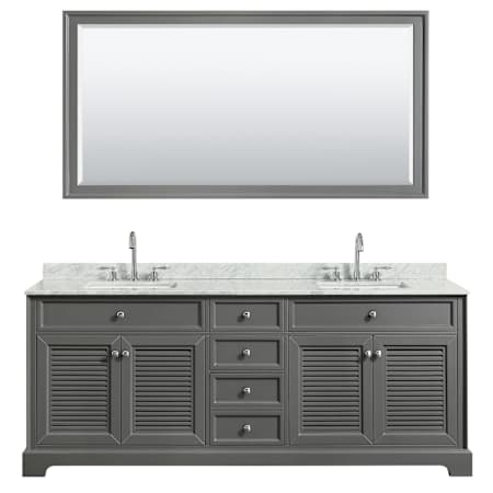 Wyndham Collection-WCS212180DCMUNSM70-Facing in Dark Gray
