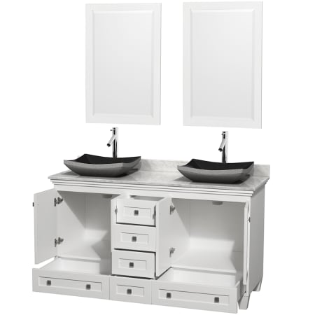 Open Vanity View with Mirror