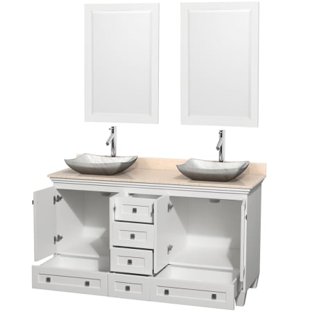 Open Vanity View with Mirror