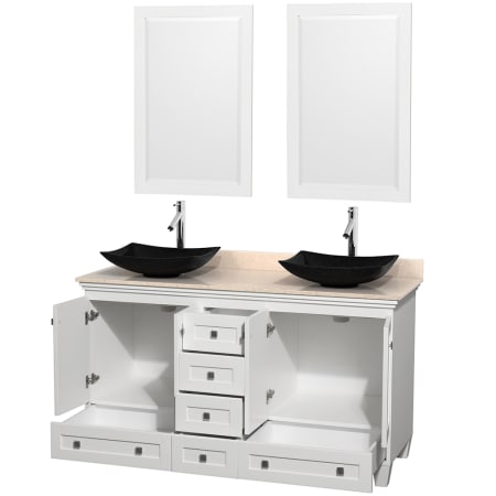 Open Vanity View with Mirror