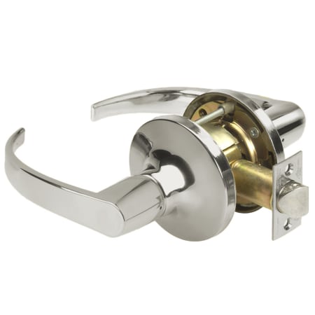 Yale 5400LN Series Pacific Beach Heavy Duty Grade 1 Passage Door Lever Set Bright Chrome