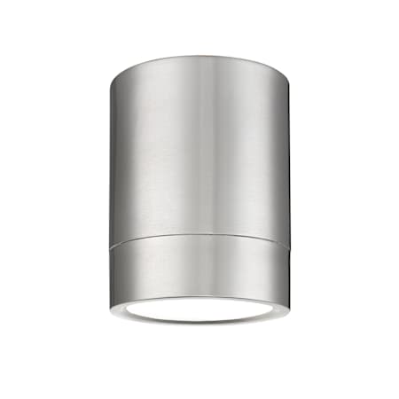 Z-Lite Algar 6" Wide LED Flush Mount Ceiling Fixture Brushed Nickel