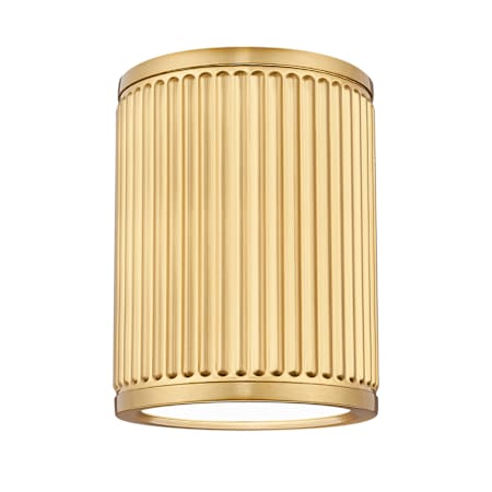 Z-Lite Stari 7" Wide Flush Mount Ceiling Fixture Modern Gold