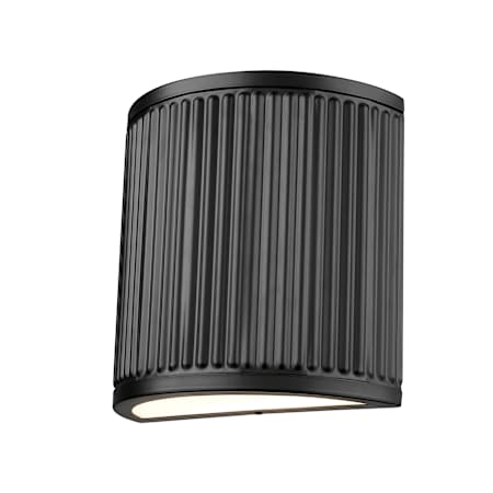 Z-Lite Stari 8" Tall Bathroom Sconce Matte Black
