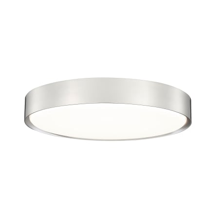 Z-Lite Kawan 20" Wide Flush Mount Drum Ceiling Fixture Brushed Nickel