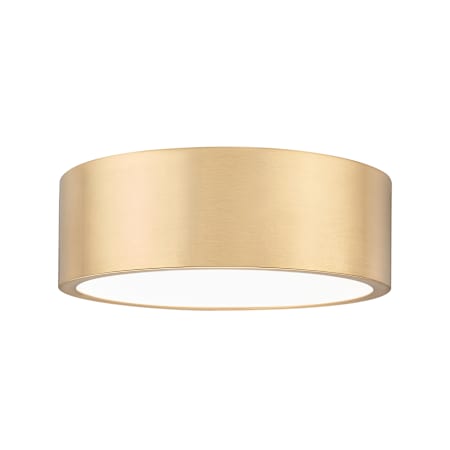 Z-Lite Coronado 13" Wide Flush Mount Drum Ceiling Fixture Modern Gold