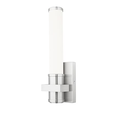 Z-Lite Idris 17" Tall Bathroom Sconce Brushed Nickel