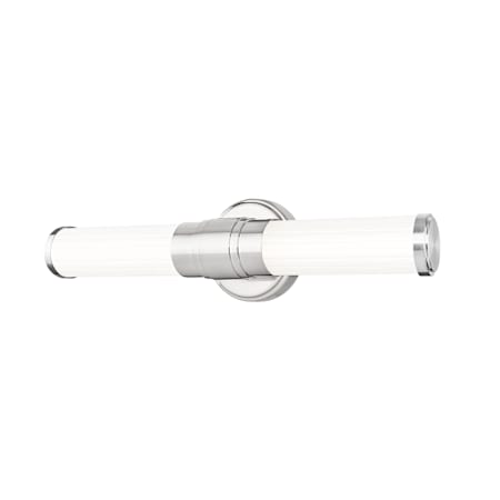 Z-Lite Warwick 2 Light 19" Wide Bath Bar Brushed Nickel