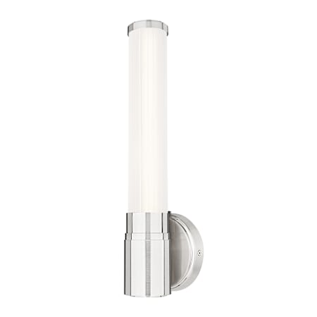 Z-Lite Warwick 17" Tall Bathroom Sconce Brushed Nickel