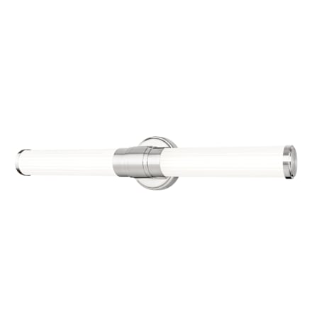 Z-Lite Warwick 2 Light 26" Wide Bath Bar Brushed Nickel