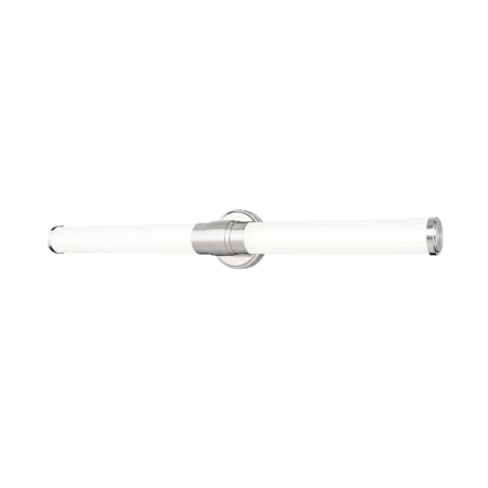 Z-Lite Warwick 2 Light 33" Wide Bath Bar Brushed Nickel