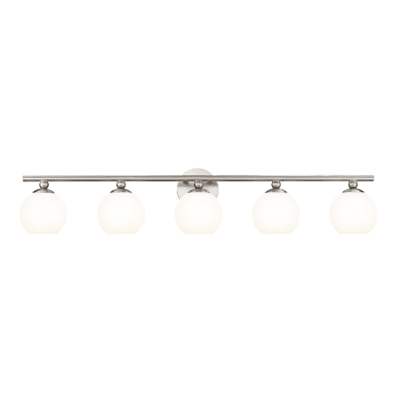 Z-Lite Neoma 5 Light 8" Wide Vanity Light Brushed Nickel