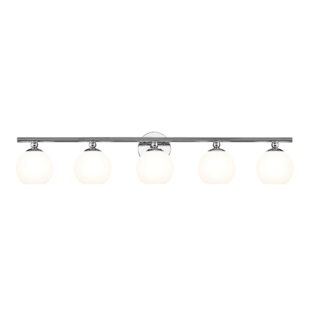 Z-Lite Neoma 5 Light 8" Wide Vanity Light Chrome