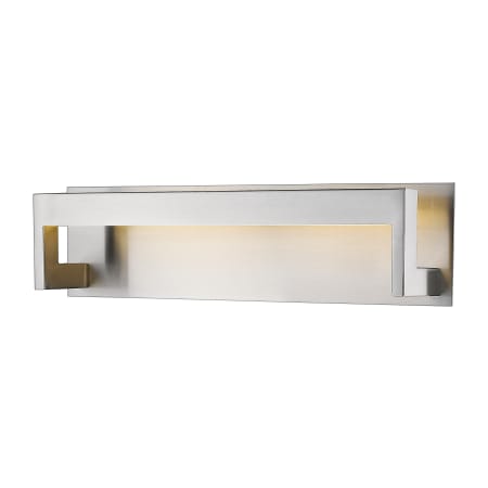 Z-Lite Linc Single Light 19-13/16" Wide Integrated LED Bath Bar Brushed Nickel