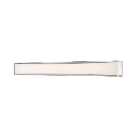 Z-Lite Baden 46" Wide LED Bath Bar Brushed Nickel