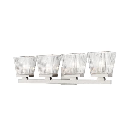 Z-Lite Astor 4 Light 29" Wide Bathroom Vanity Light Brushed Nickel