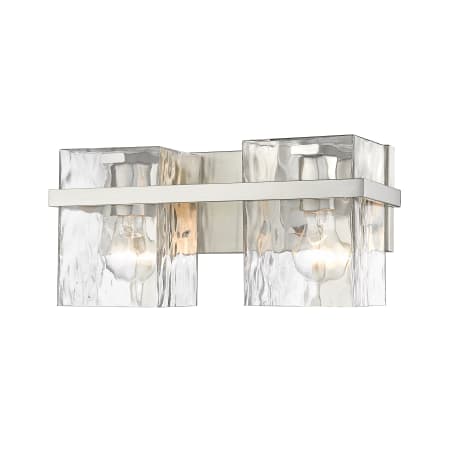 Z-Lite Bennington 2 Light 14" Wide Bathroom Vanity Light Brushed Nickel