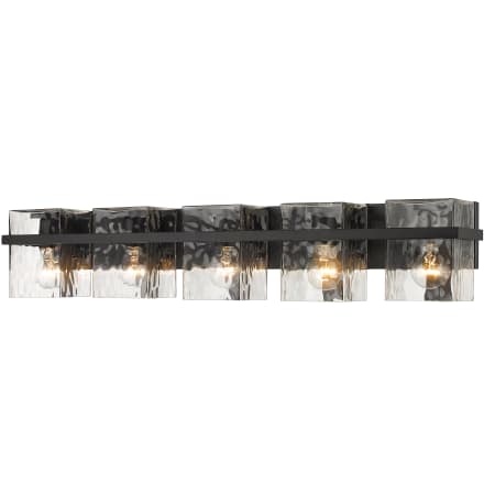 Z-Lite Bennington 5 Light 36" Wide Bathroom Vanity Light Matte Black