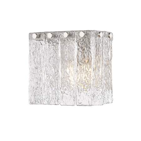 Z-Lite Glacier 7" Tall Bathroom Sconce Brushed Nickel