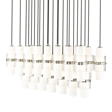 Z-Lite Cayden 23 Light 54" Wide Linear Chandelier Brushed Nickel