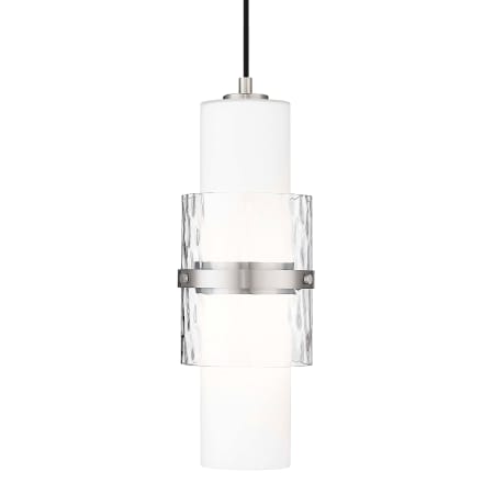 Z-Lite Cayden 7" Wide Mini Pendant With Shade Brushed Nickel