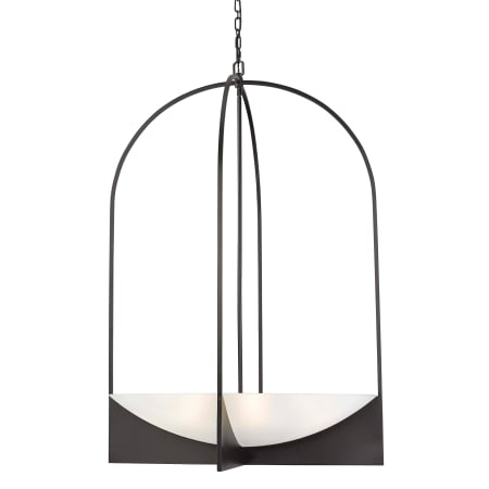 Z-Lite Devon 8 Light 32" Wide Chandelier Matte Black
