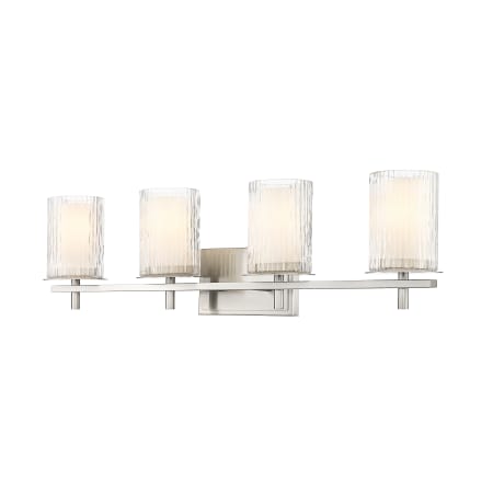 Z-Lite Grayson 4 Light 31" Wide Vanity Light Brushed Nickel