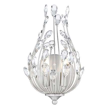 Z-Lite Gabriella 2 Light 16" Tall Wall Sconce Brushed Nickel