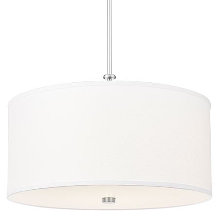 Z-Lite Linden 24" Wide LED Pendant Brushed Nickel