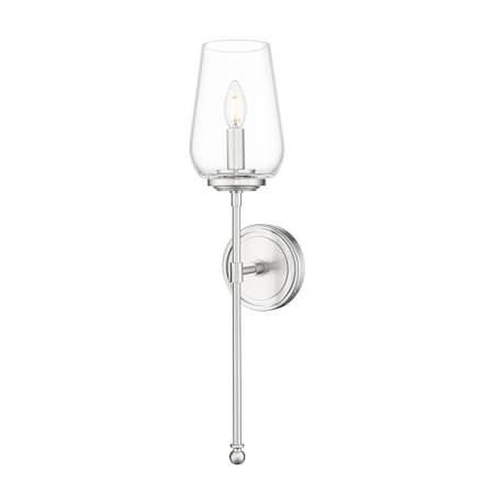 Z-Lite Dominique 25" Tall Wall Sconce Brushed Nickel