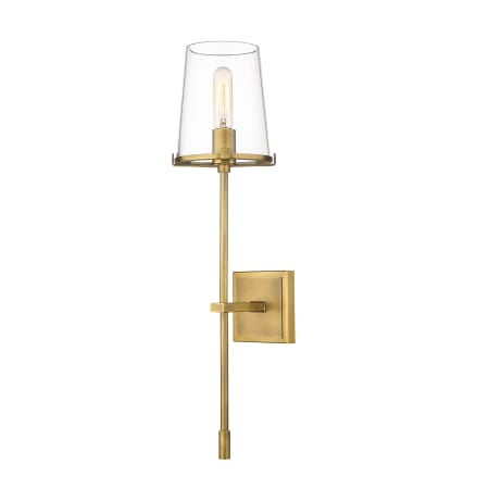 Z-Lite Callista 26" Tall Wall Sconce Rubbed Brass