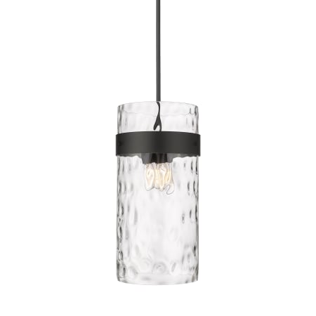 Z-Lite Fontaine 4 Light 13" Wide Pendant Matte Black