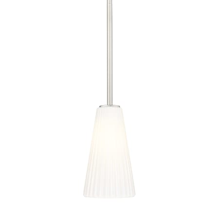 Z-Lite Farrell 6" Wide Mini Pendant Brushed Nickel