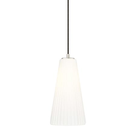 Z-Lite Farrell 8" Wide Suspension Mini Pendant Brushed Nickel