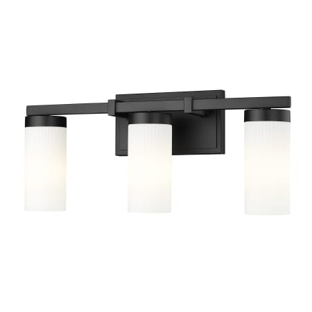 Z-Lite Danica 3 Light 21" Wide Vanity Light Matte Black
