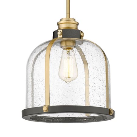 Z-Lite Burren 12" Wide Pendant Bronze / Brass