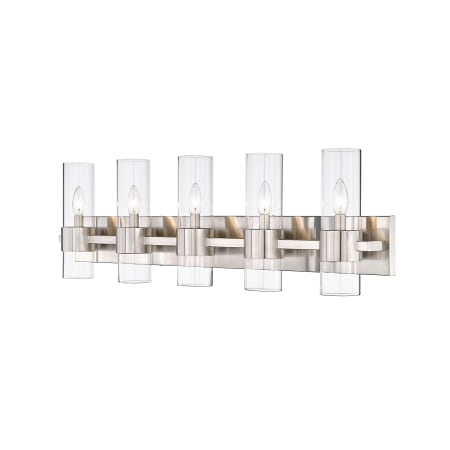 Z-Lite Lawson 5 Light 38" Wide Vanity Strip Brushed Nickel
