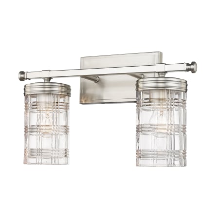 Z-Lite Archer 2 Light 18" Wide Vanity Strip Brushed Nickel