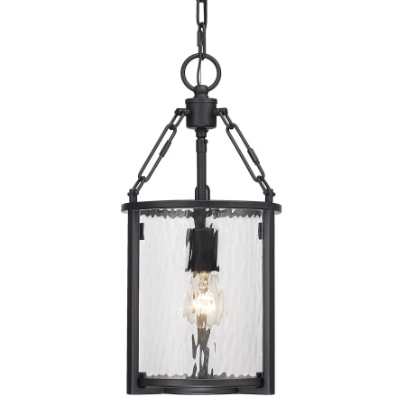 Z-Lite Barrington 9" Wide Pendant Matte Black