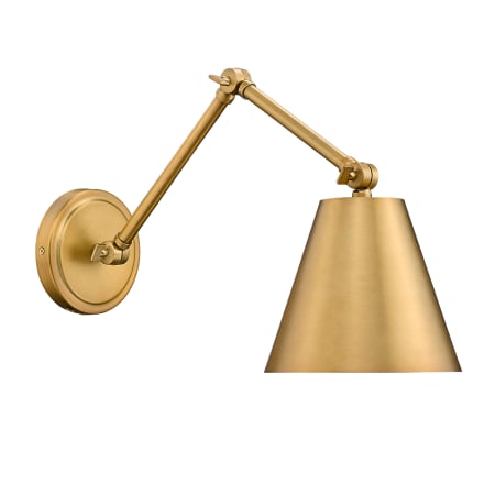 Z-Lite Regent 8" Tall Wall Sconce Rubbed Brass