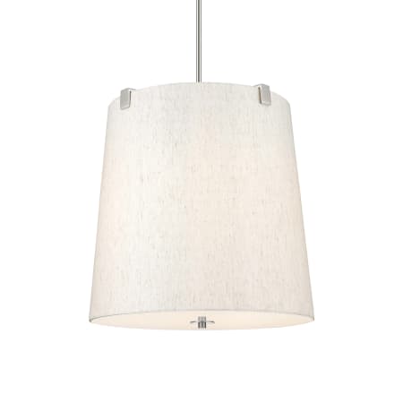 Z-Lite Weston 5 Light 18" Wide Pendant Brushed Nickel