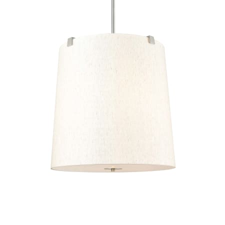 Z-Lite Weston 6 Light 24" Wide Pendant Brushed Nickel