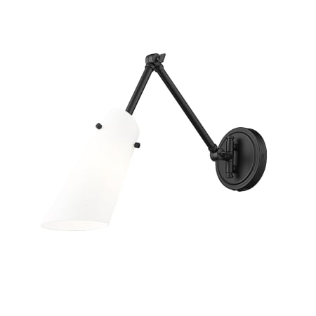 Z-Lite Julia 6" Tall Wall Sconce Matte Black