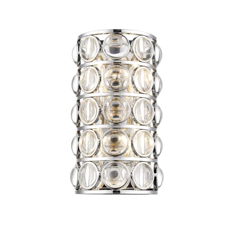 Z-Lite Eternity 4 Light 16" Tall Bathroom Sconce Chrome