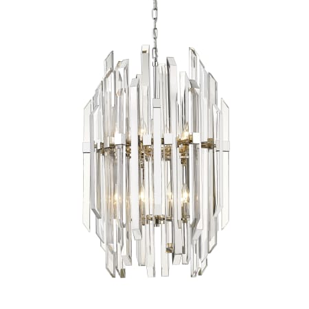 Z-Lite Bova 12 Light 23" Wide Crystal Chandelier Polished Nickel