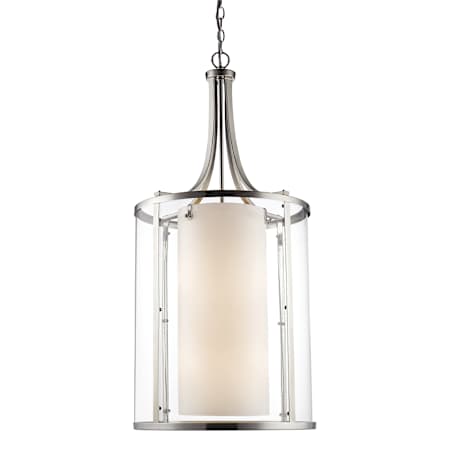 Z-Lite Willow 12 Light 18" Wide Pendant Brushed Nickel