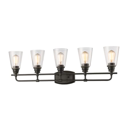 Z-Lite Annora 5 Light 37" Wide Vanity Light Olde Bronze