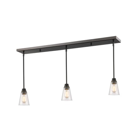 Z-Lite Annora 3 Light 48" Wide Linear Pendant Olde Bronze