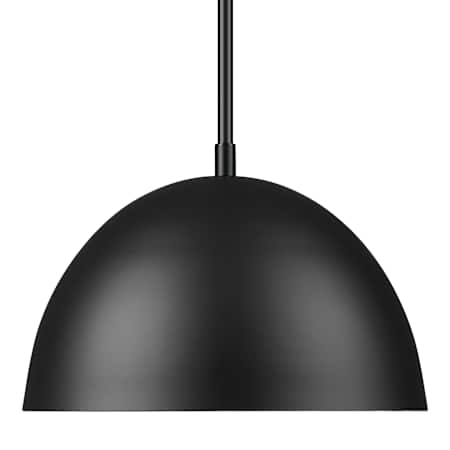 Z-Lite Vega 12" Wide Pendant Matte Black